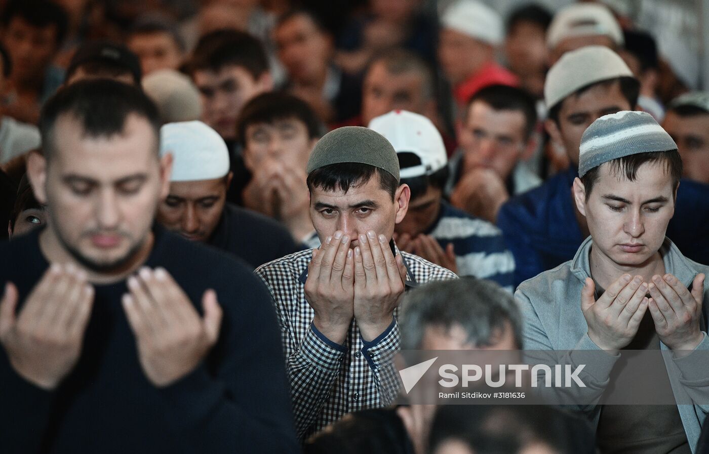 Eid al-Adha celebration in Moscow
