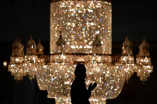 Eid al-Adha celebration in Moscow