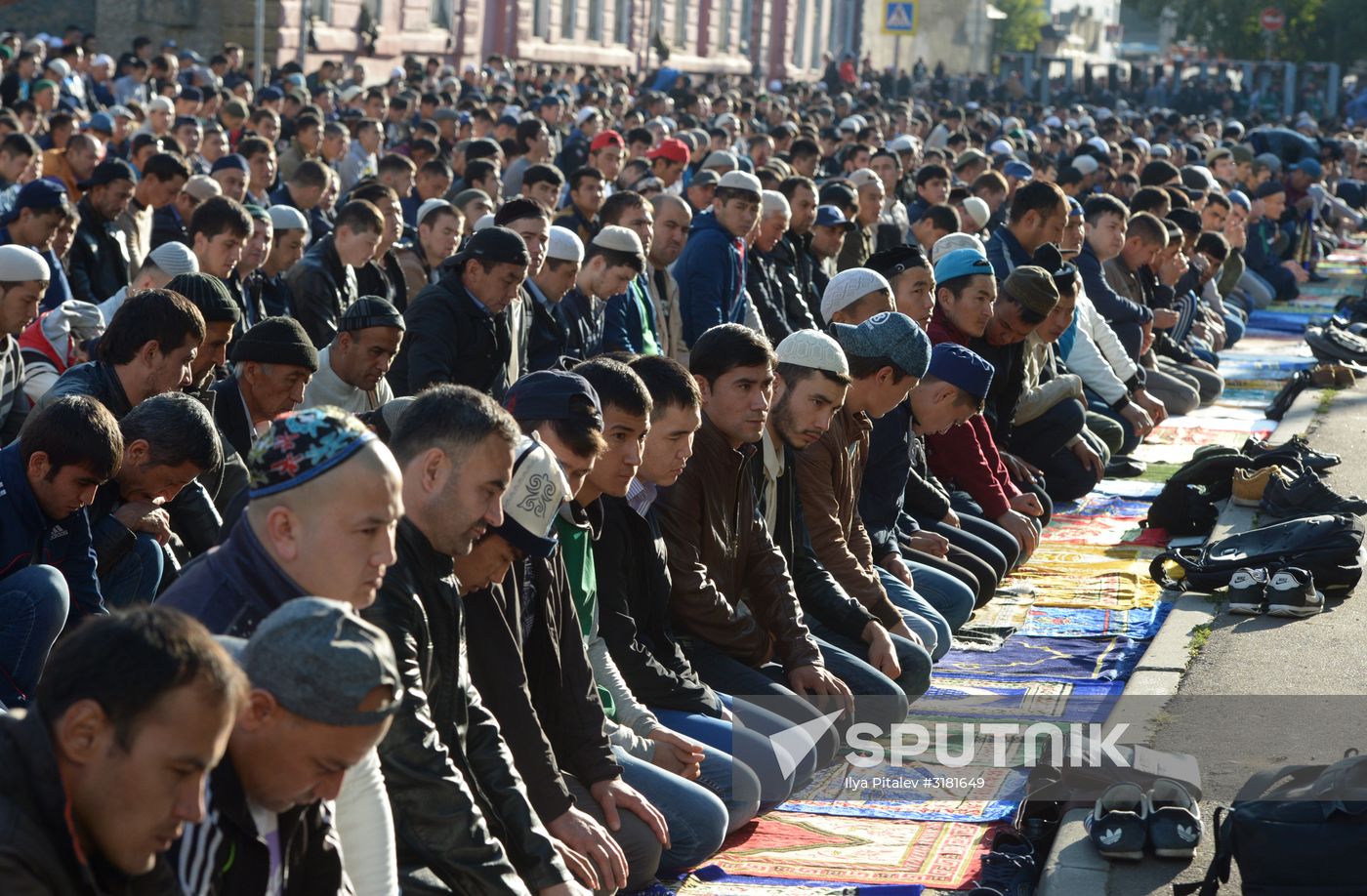 Eid al-Adha celebration in Moscow