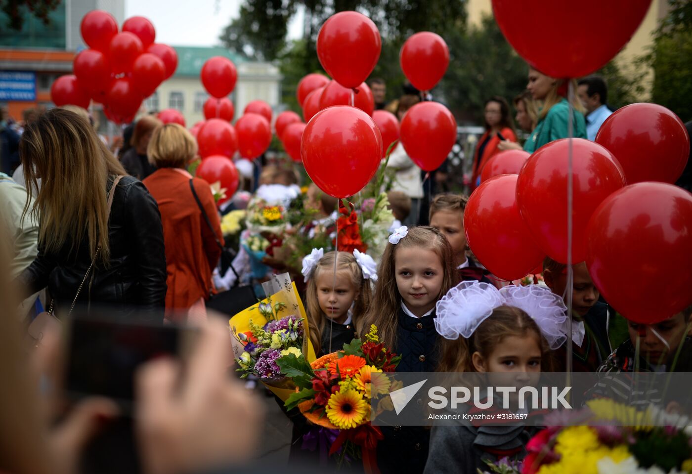 New school year starts in Russia