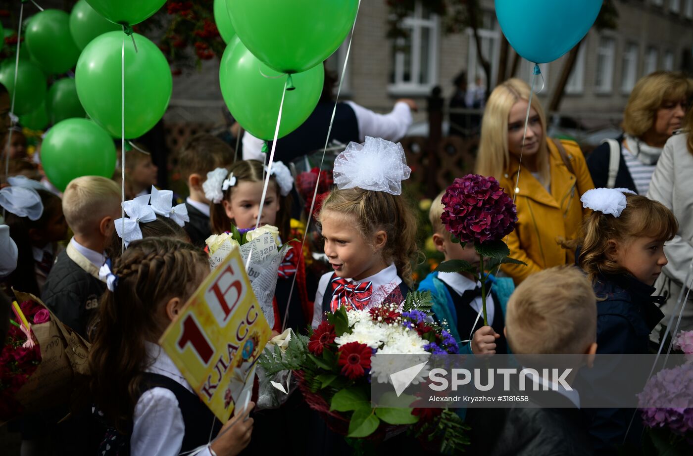 New school year starts in Russia