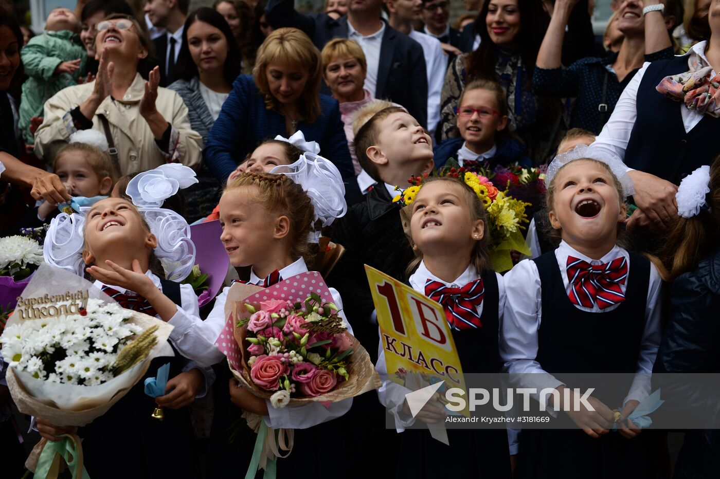 New school year starts in Russia