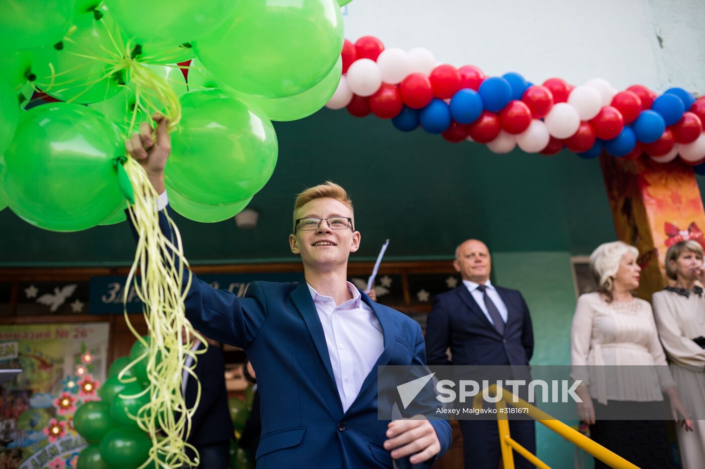 New school year starts in Russia