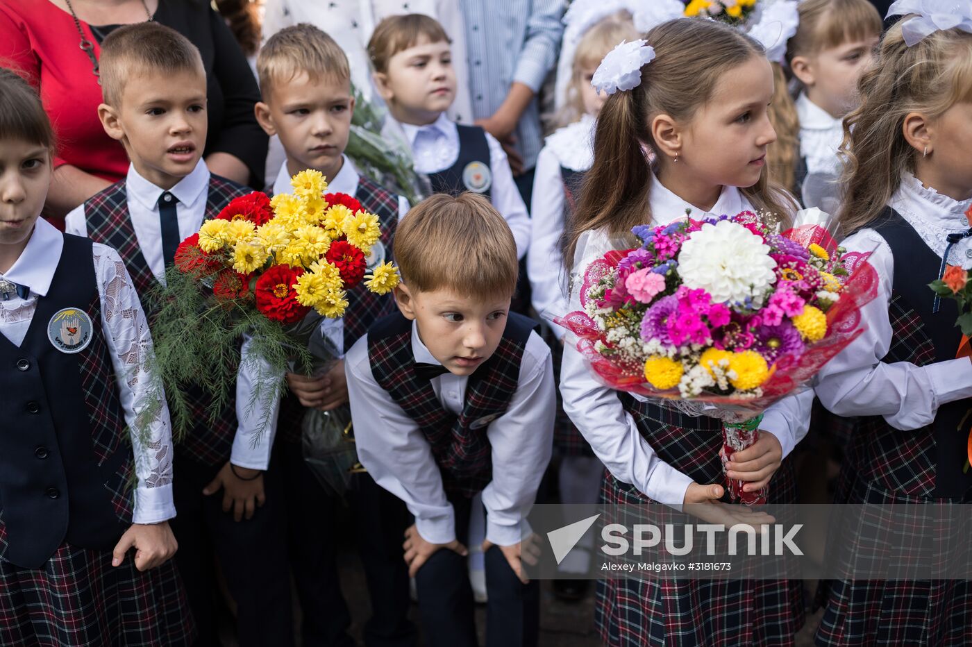 New school year starts in Russia