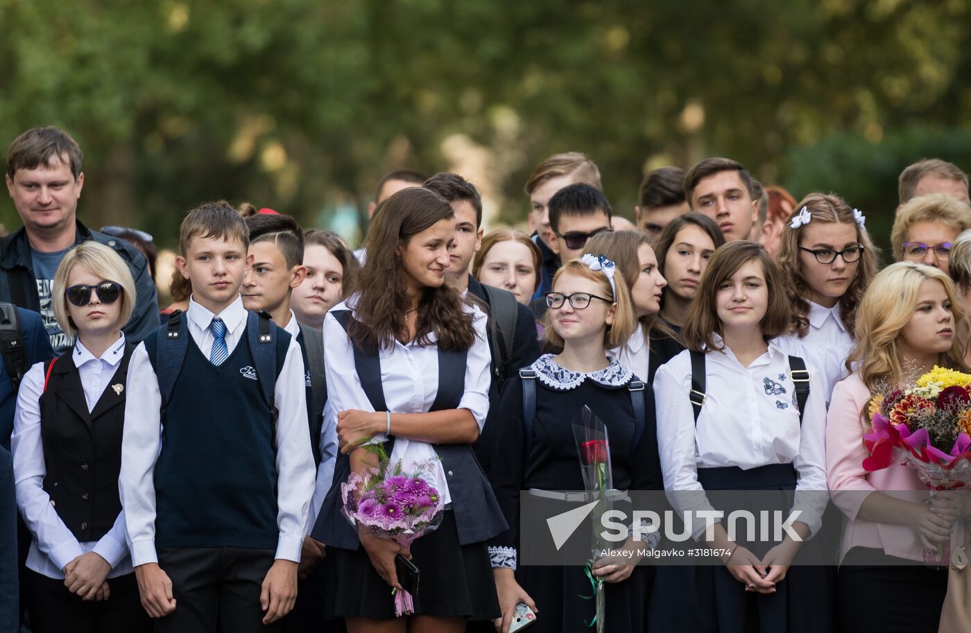 New school year starts in Russia