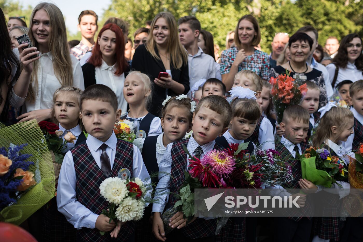 New school year starts in Russia