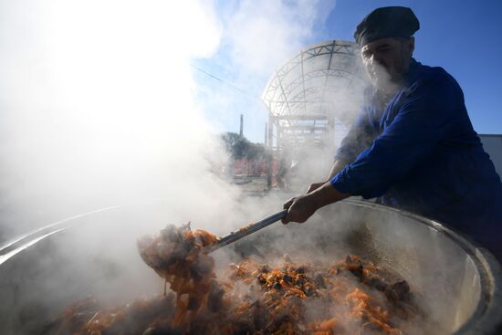 Eid al-Adha celebration in Russian regions