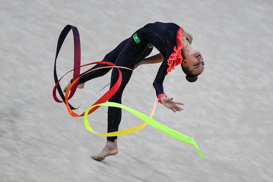 Rhythmic Gymnastics. World Championships. Day Two