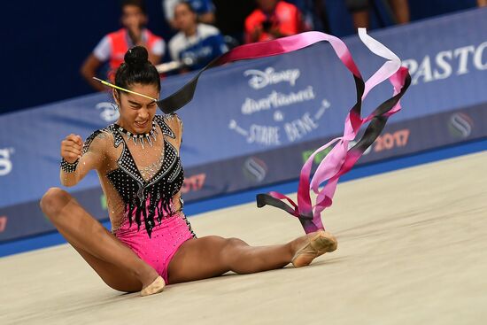 Rhythmic Gymnastics. World Championships. Day Two