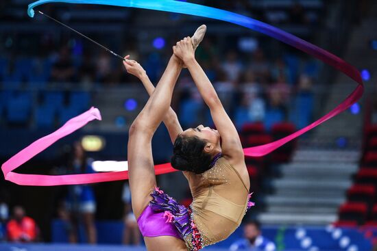 Rhythmic Gymnastics. World Championships. Day Two