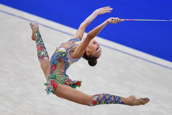 Rhythmic Gymnastics. World Championships. Day Two