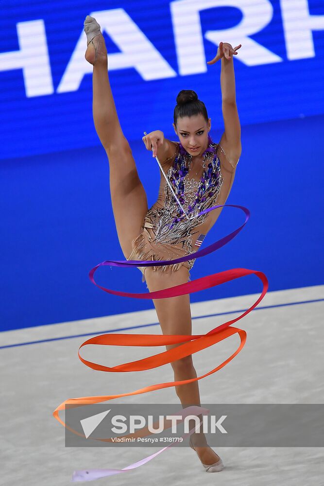 Rhythmic Gymnastics. World Championships. Day Two