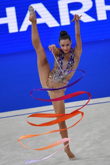 Rhythmic Gymnastics. World Championships. Day Two