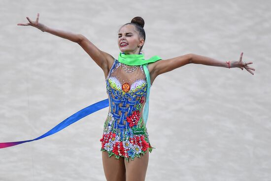 Rhythmic Gymnastics. World Championships. Day Two