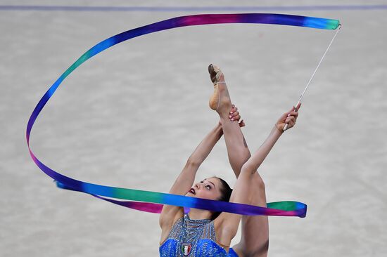 Rhythmic Gymnastics. World Championships. Day Two