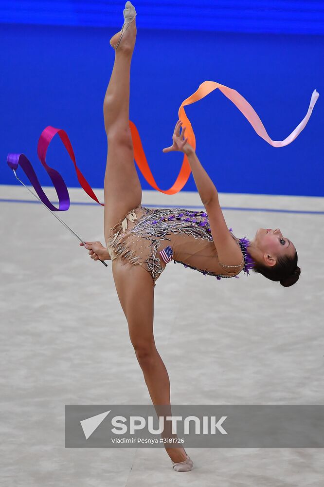 Rhythmic Gymnastics. World Championships. Day Two