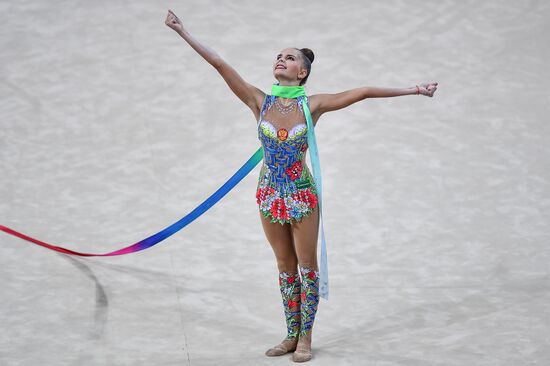 Rhythmic Gymnastics. World Championships. Day Two