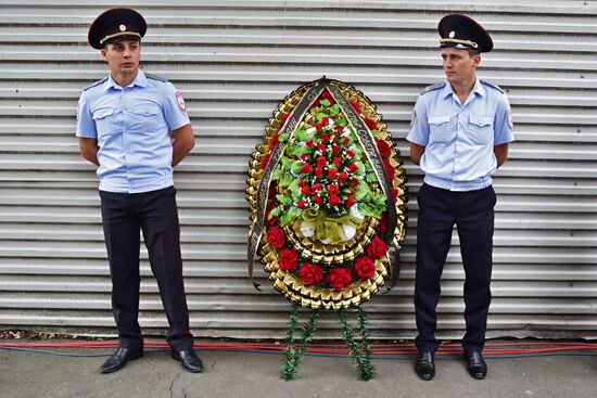 Memorial events in Beslan