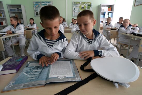 New school year starts in Russia