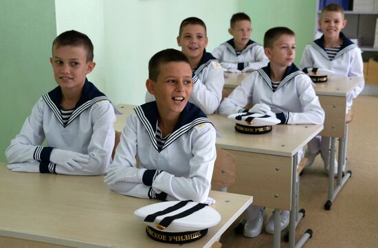 New school year starts in Russia
