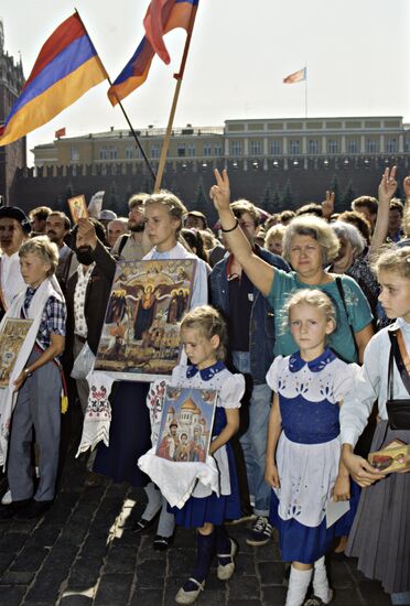 August Coup in Moscow