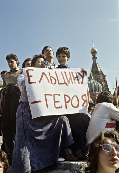 August Coup in Moscow