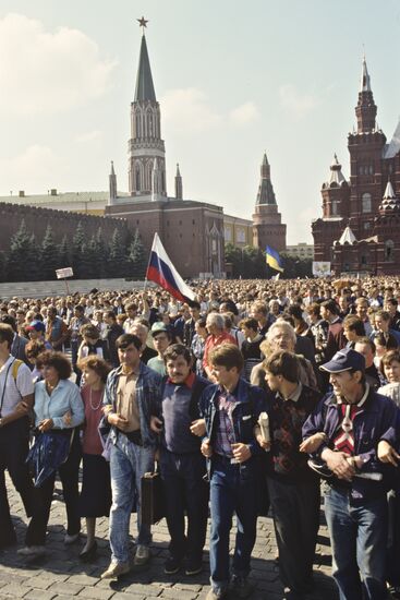 August Coup in Moscow