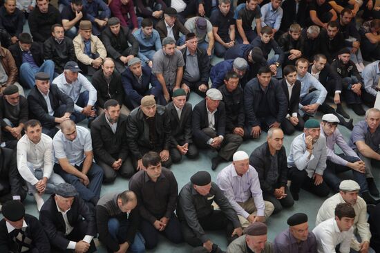Eid al-Adha celebration in Russian regions