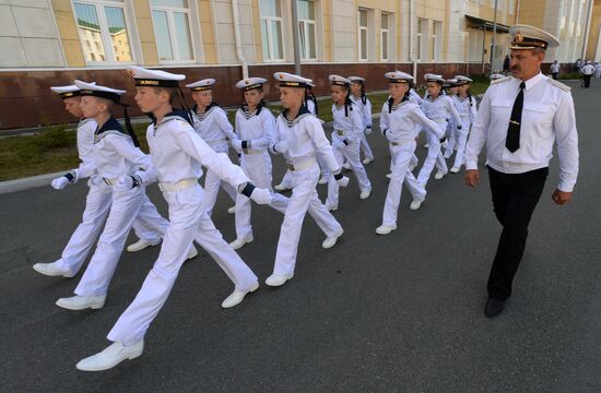 New school year starts in Russia