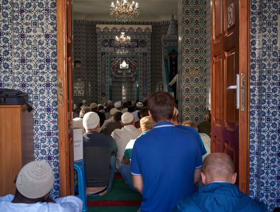 Eid al-Adha celebration in Russian regions