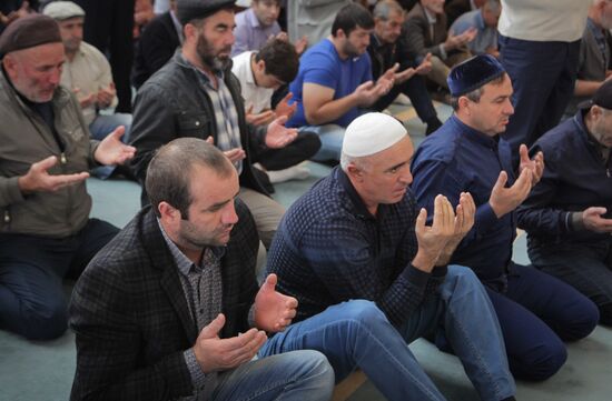 Eid al-Adha celebration in Russian regions