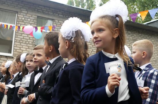 School year starts in Donetsk People's Republic