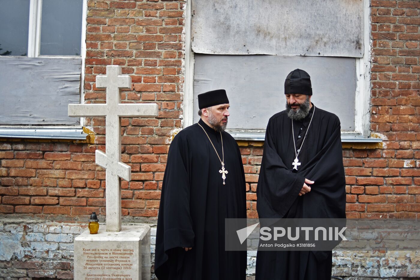 Memorial events in Beslan