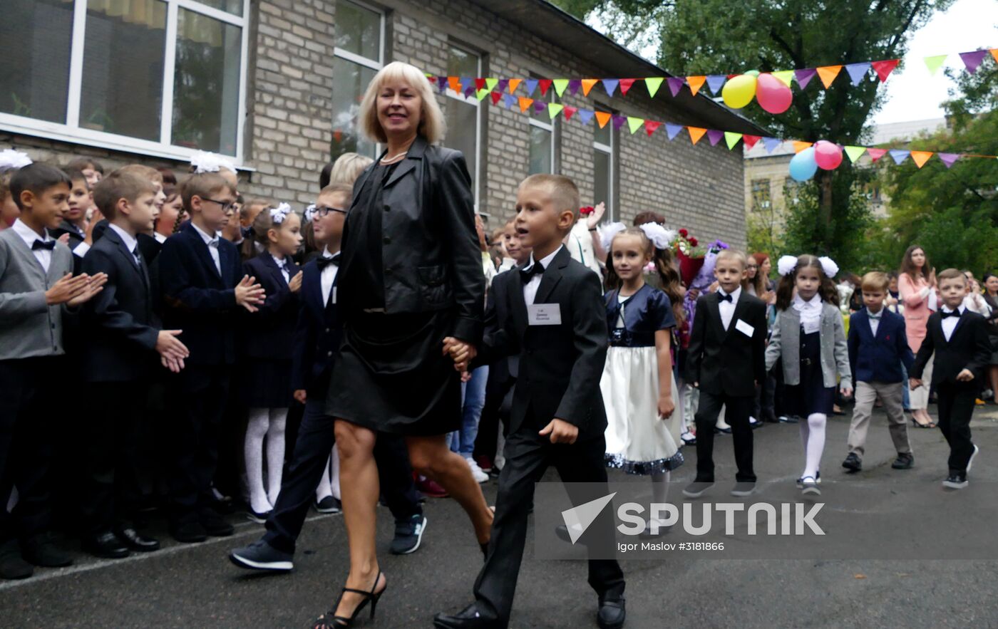 School year starts in Donetsk People's Republic