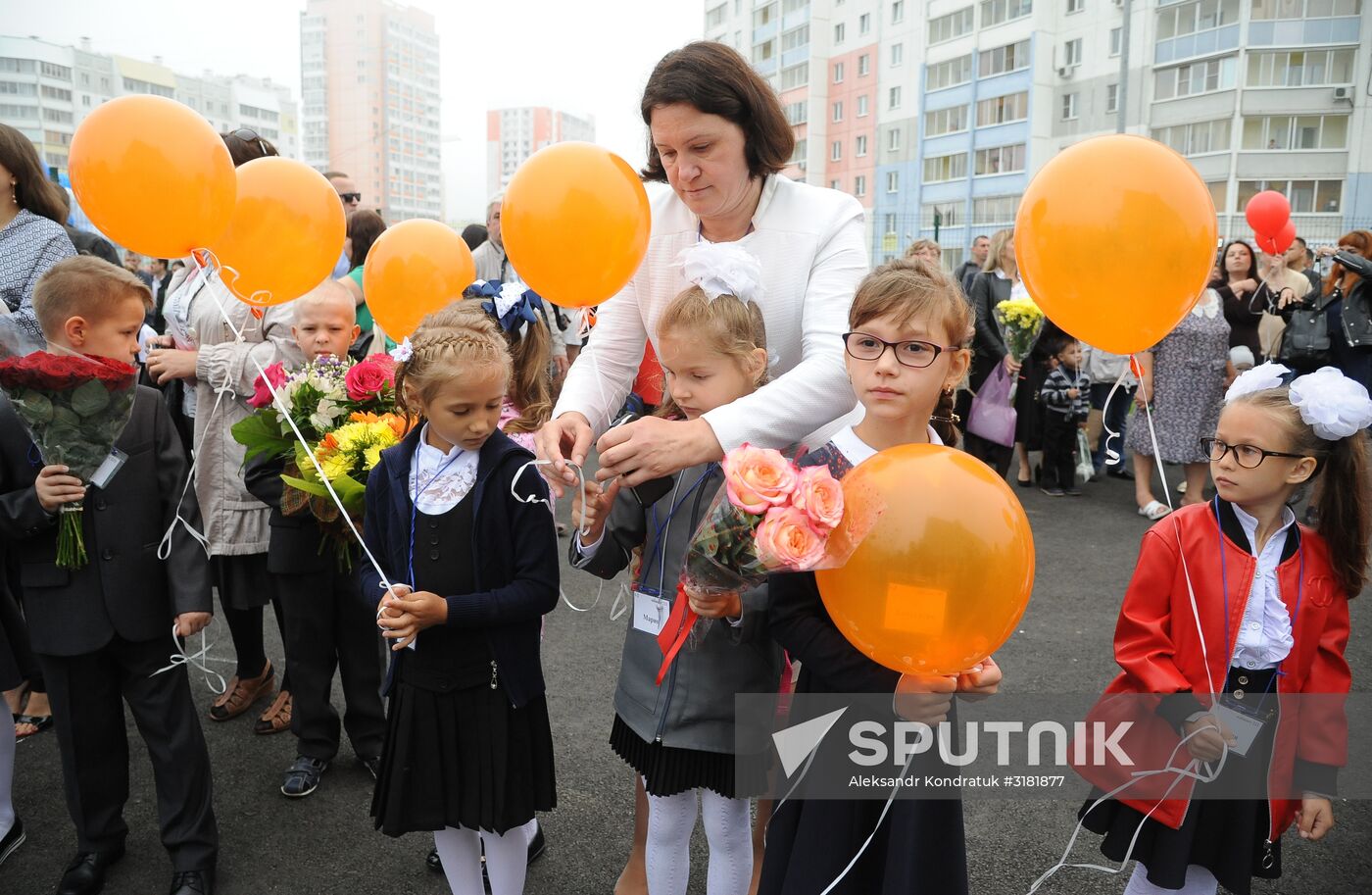 New school year starts in Russia