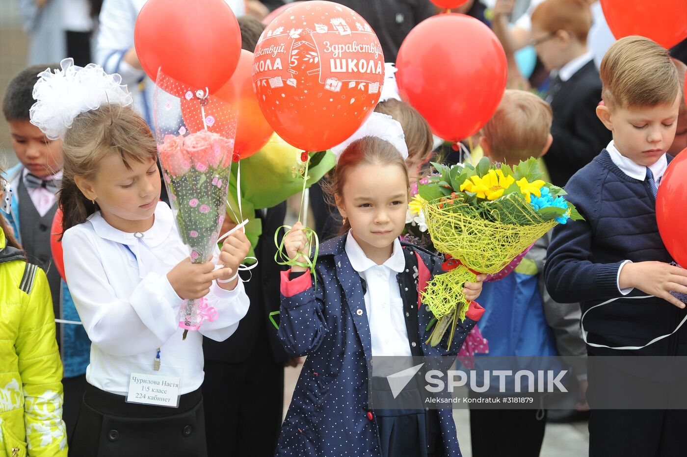 New school year starts in Russia