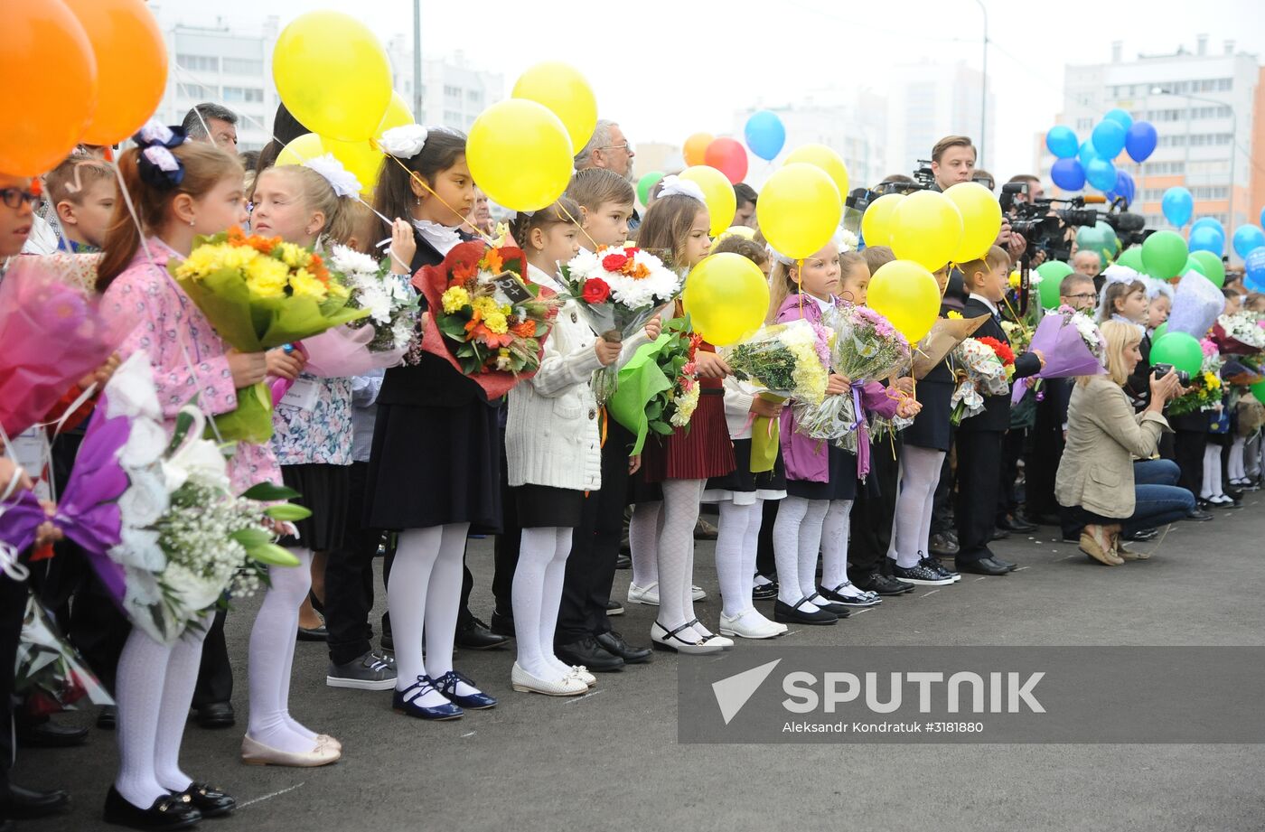 New school year starts in Russia