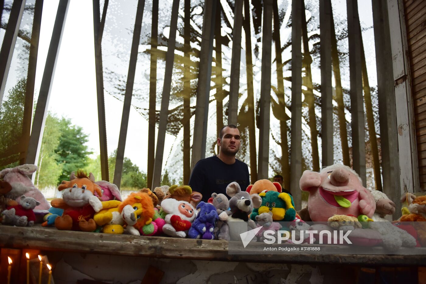 Memorial events in Beslan