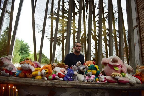 Memorial events in Beslan