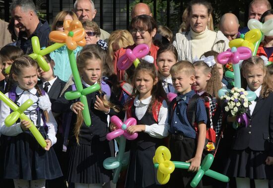 Knowledge Day in Moscow