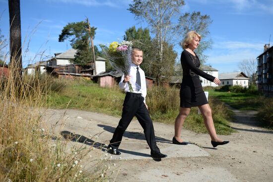 New school year starts in Russia