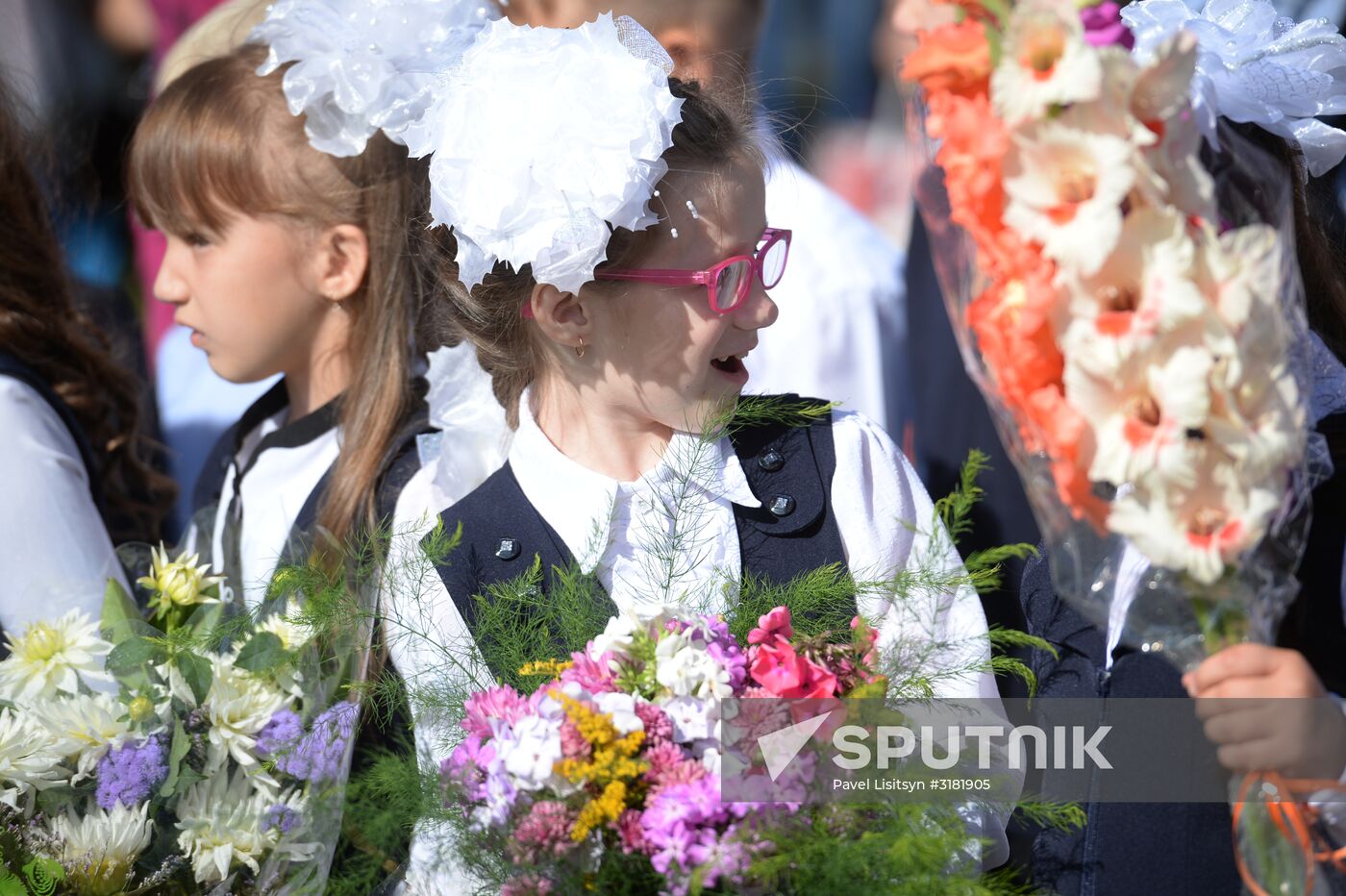 New school year starts in Russia