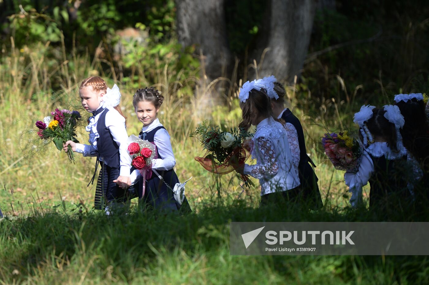 New school year starts in Russia