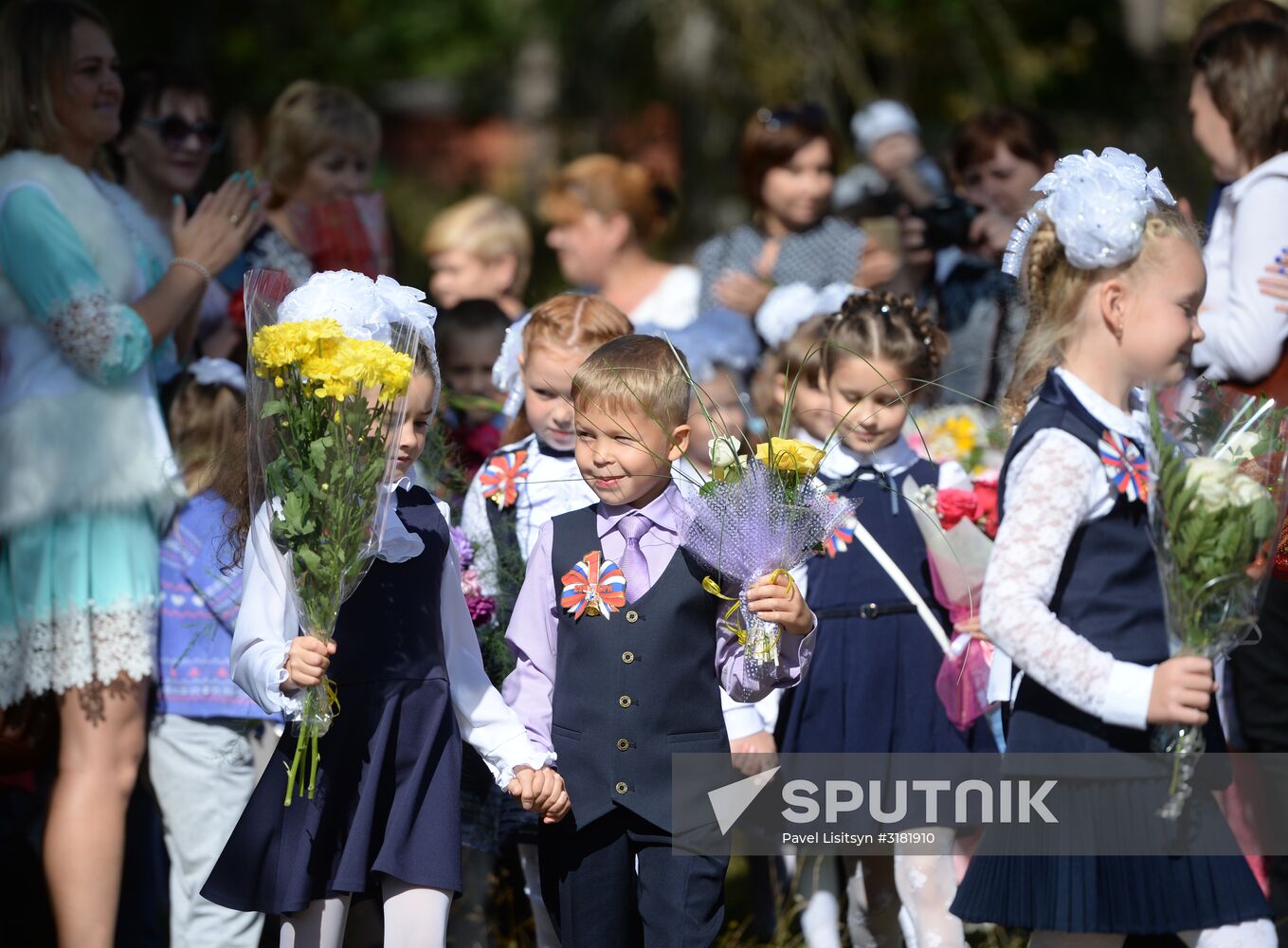 New school year starts in Russia
