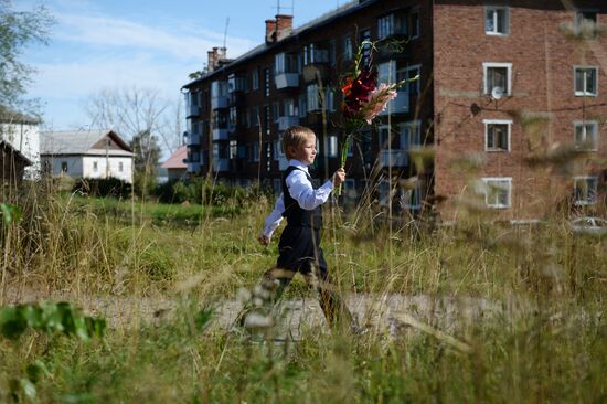 New school year starts in Russia