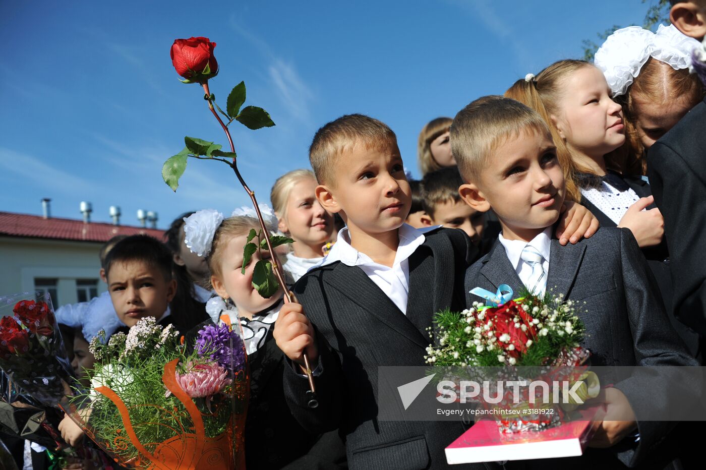 New school year starts in Russia