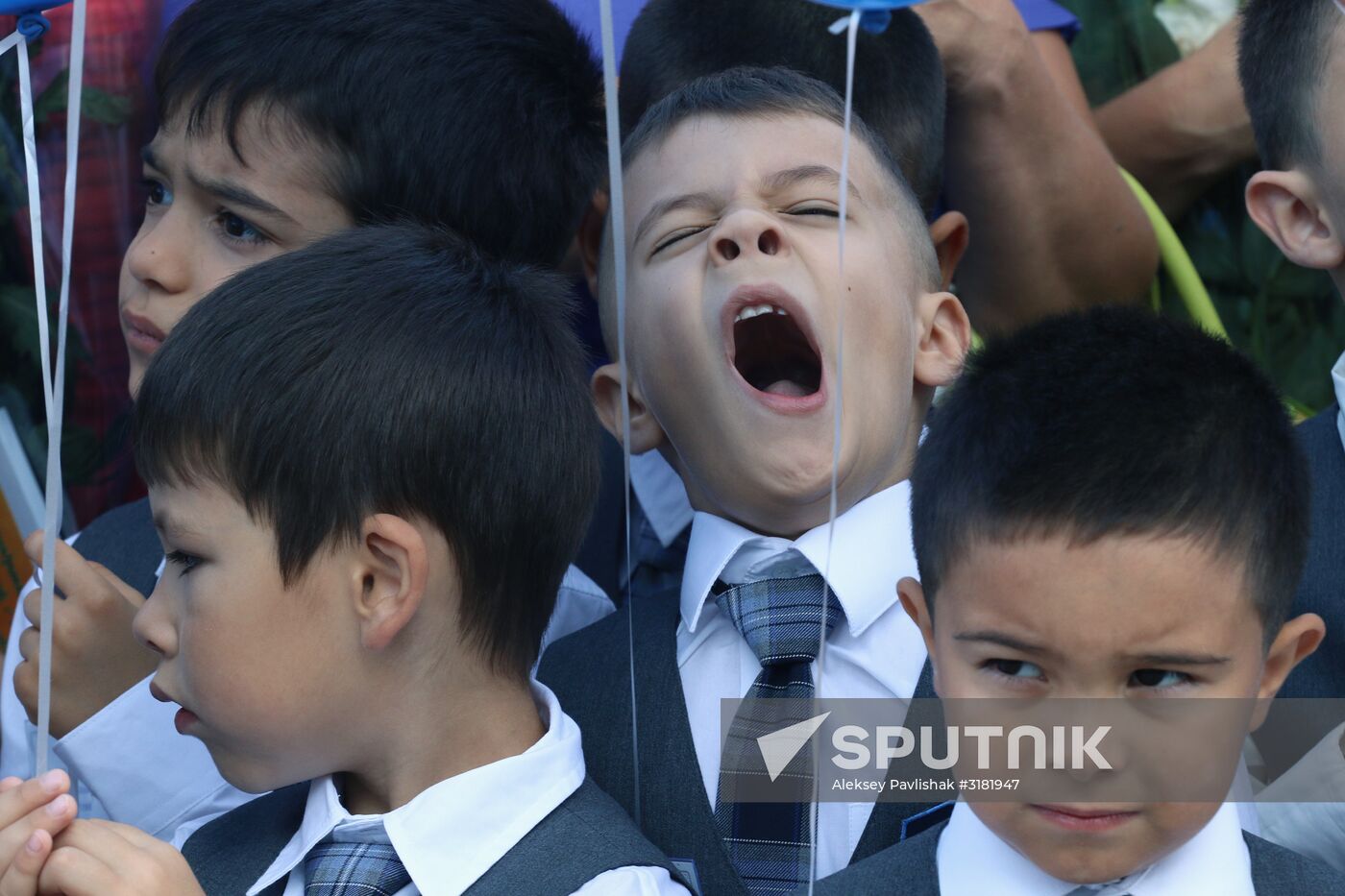 New school year starts in Russia
