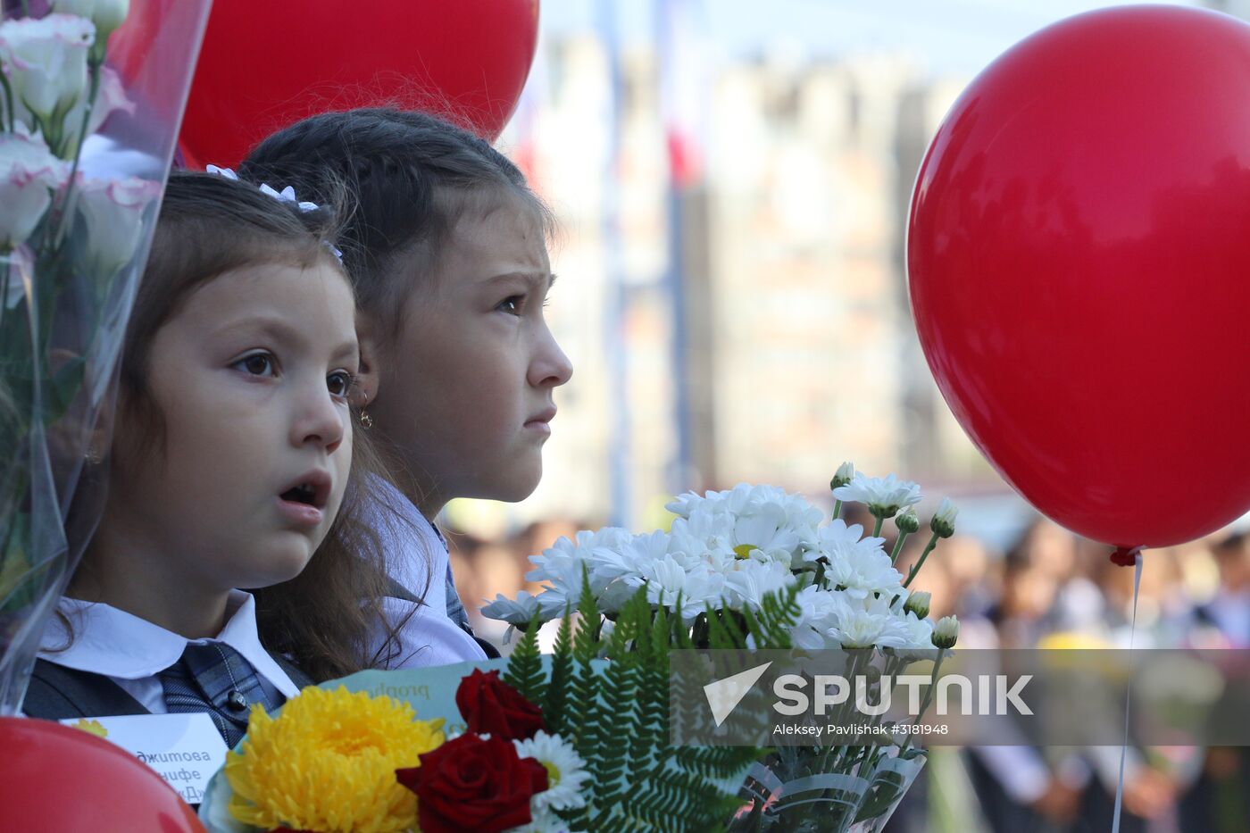 New school year starts in Russia
