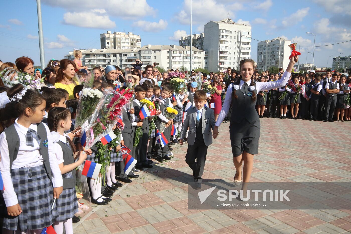 New school year starts in Russia