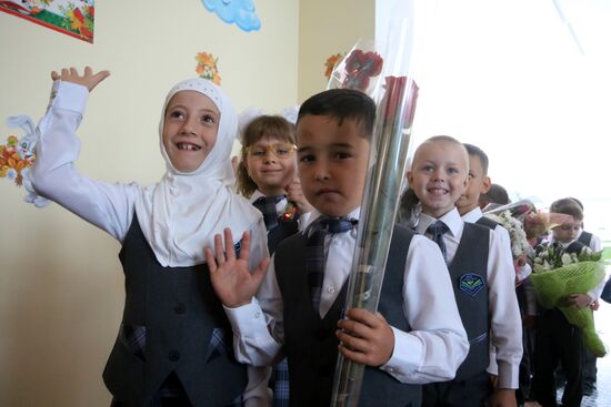 New school year starts in Russia